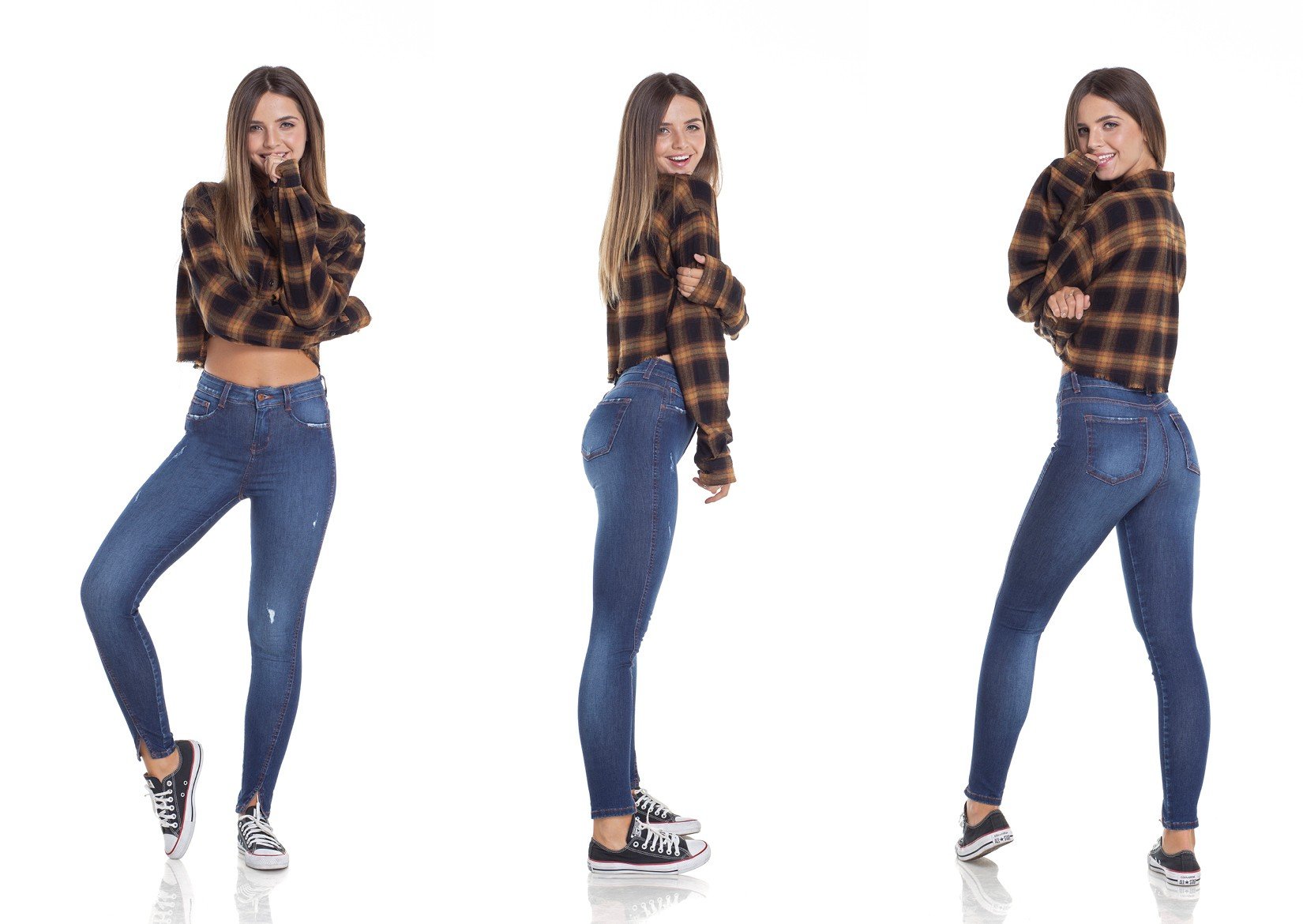 dz2906 calca jeans skinny media cigarrete com puidos tripla denim zero