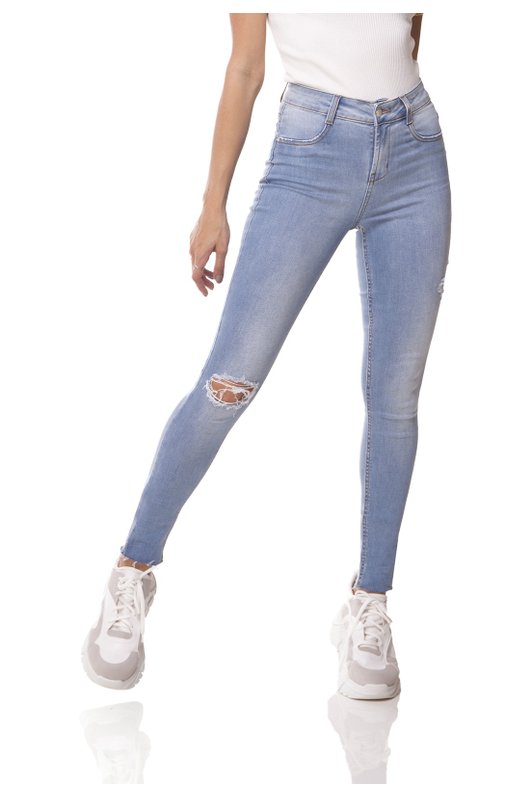 dz2998 calca jeans skinny media com rasgos denim zero frente 01 prox