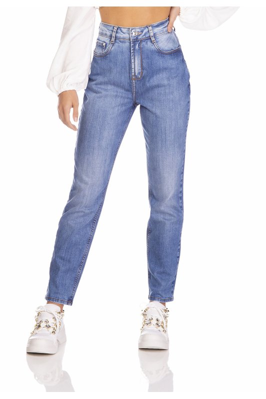 dz3260 calca jeans feminina mom fit denim zero frente prox