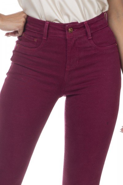 calça jeans feminina colorida