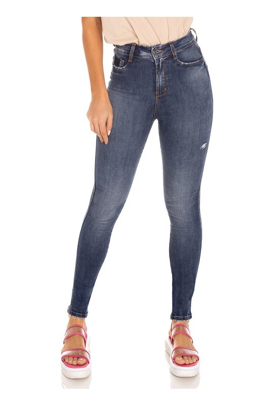 dz3458 calca jeans feminina skinny hot pants cigarrete tradicional denim zero frente prox