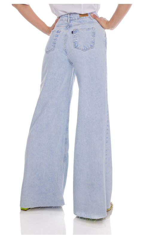 dz3610 alg calca jeans feminina pantalona barra corte a fio denim zero costas prox