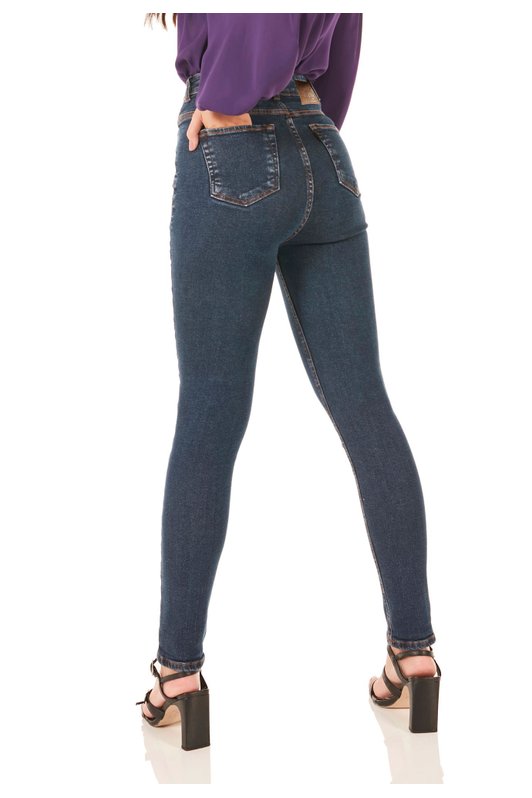dz3776 re calca jeans feminina skinny hot pants cigarrete tradicional denim zero costas prox