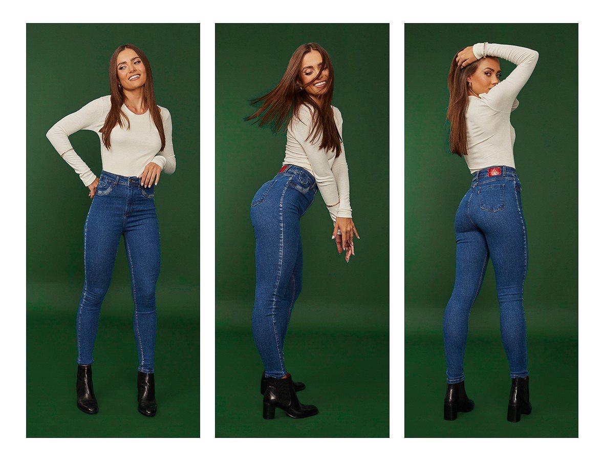 dz20346 com calca jeans feminina skinny hot pants cigarrete denim zero trio