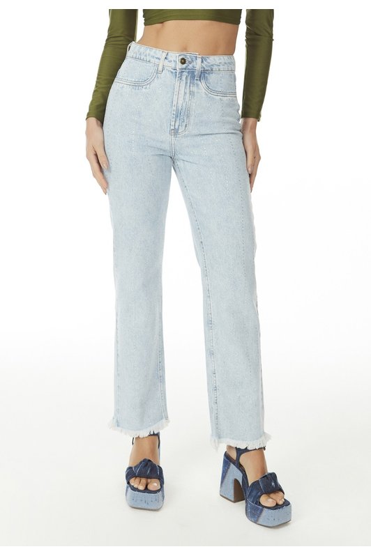 dz20539 alg calca jeans feminina reta com barra desfiada denim zero frente prox easy resize